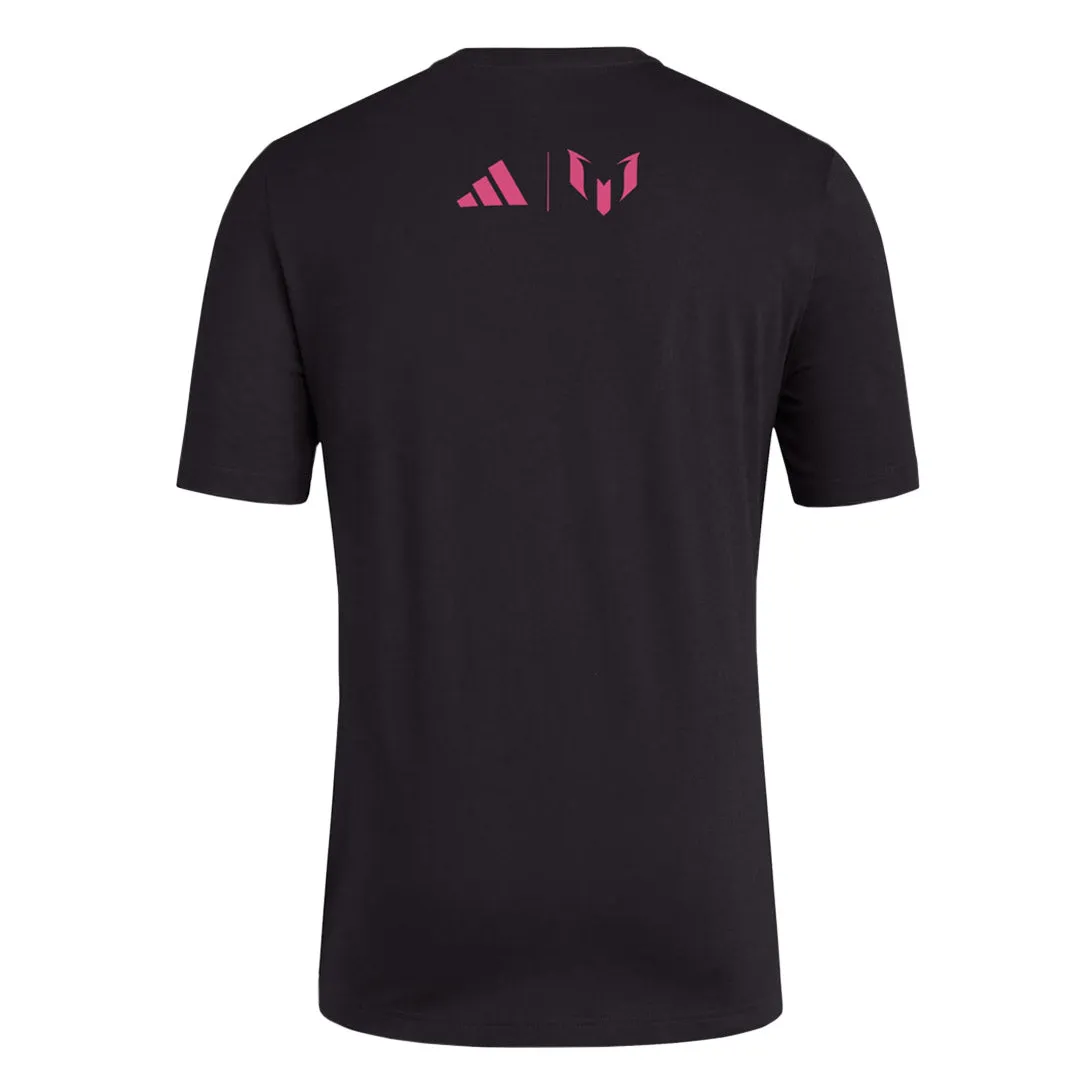 Hypoallergenic fabric True Fit adidas - Men's Messi Mural T-Shirt (JJ3627)