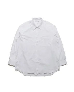 Comme des Gar?ons SHIRT Wide Classic Big Collar Shirt White bohemian flair
