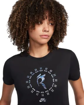 Women's Nike SB X Rayssa Leal Tee - Black Retro cool StretchPaneling