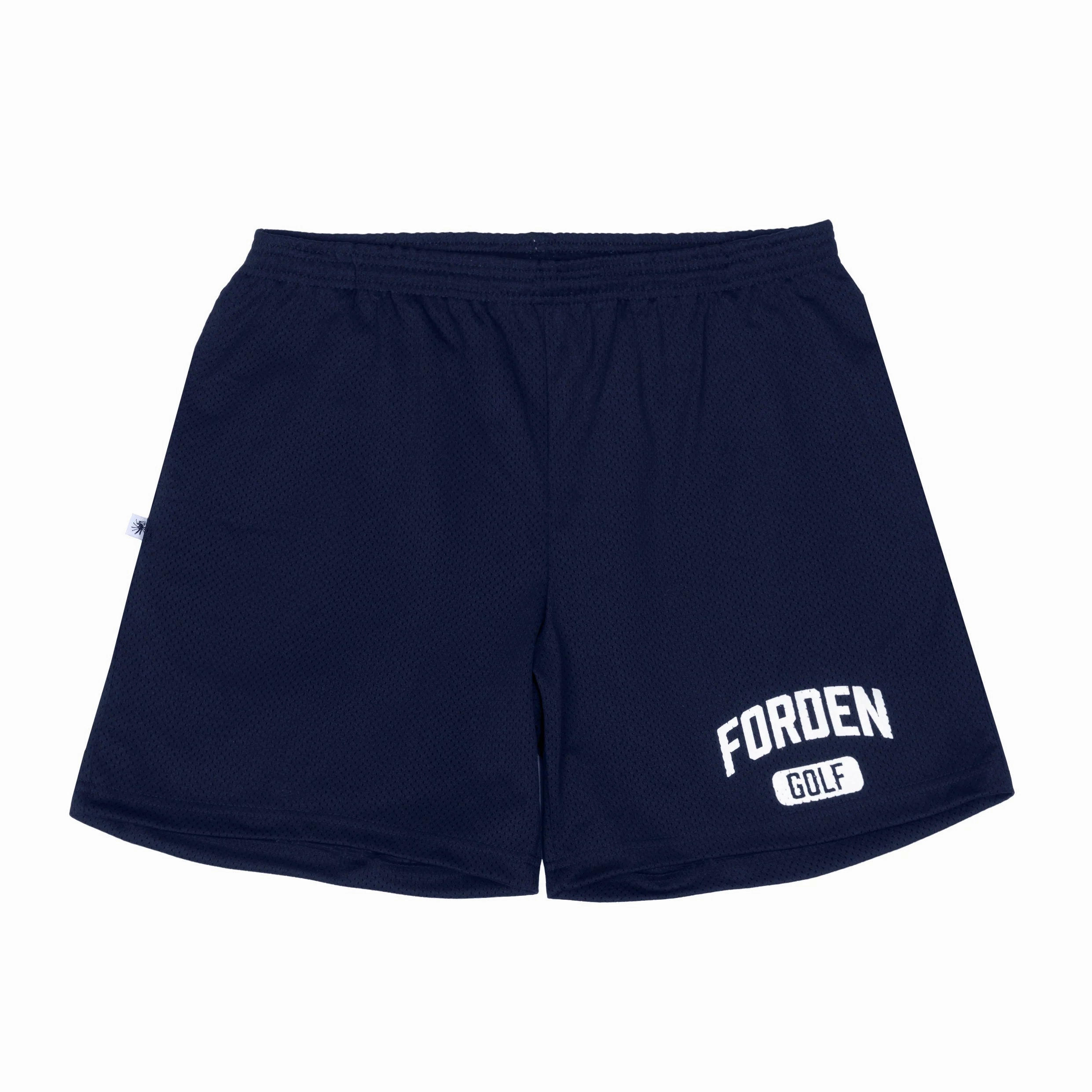 Adjustable Drop Tail Seamless construction Forden Golf "Jersey Short" M - Navy Blue