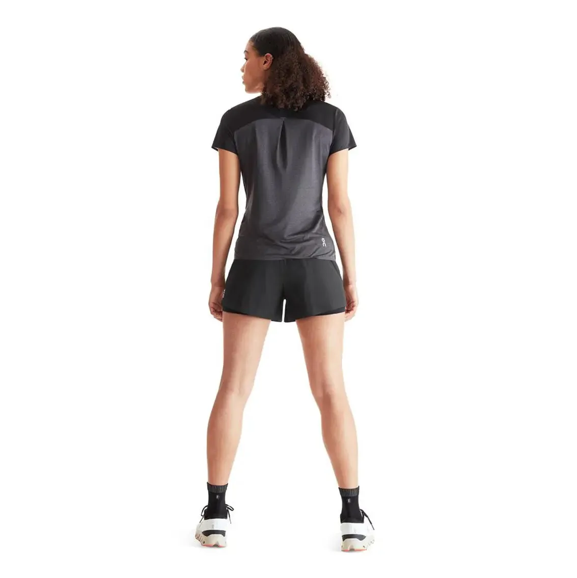 Travel Core Womens On Running OAC Running Shorts - Black