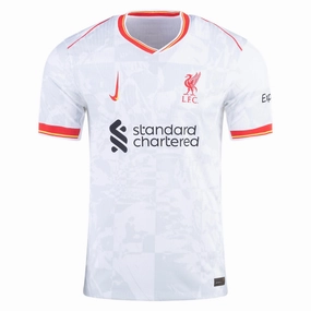 Sport Layer Nike Liverpool Authentic Third Jersey 24/25 (White/Pure Platinum)