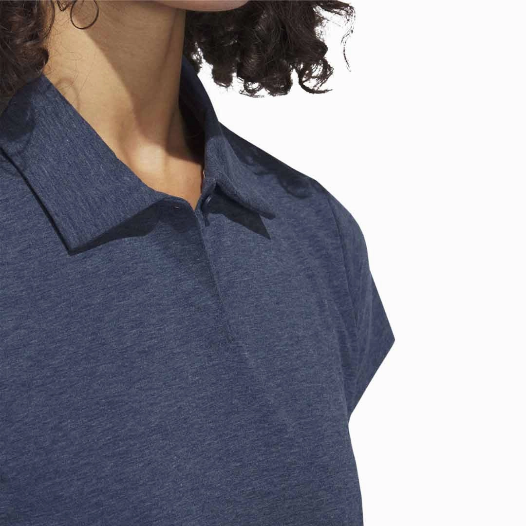 Moisture Wicking Technology adidas - Women's Go-To Heathered Polo (IA7823)