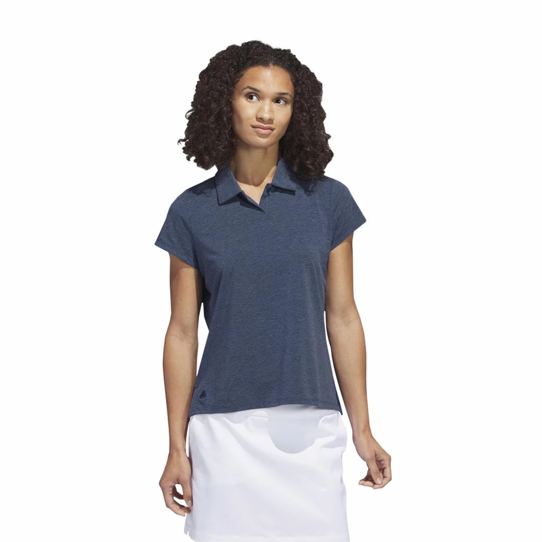Daily Active Advanced Sweat Wicking adidas - Women's Go-To Heathered Polo (IA7823)