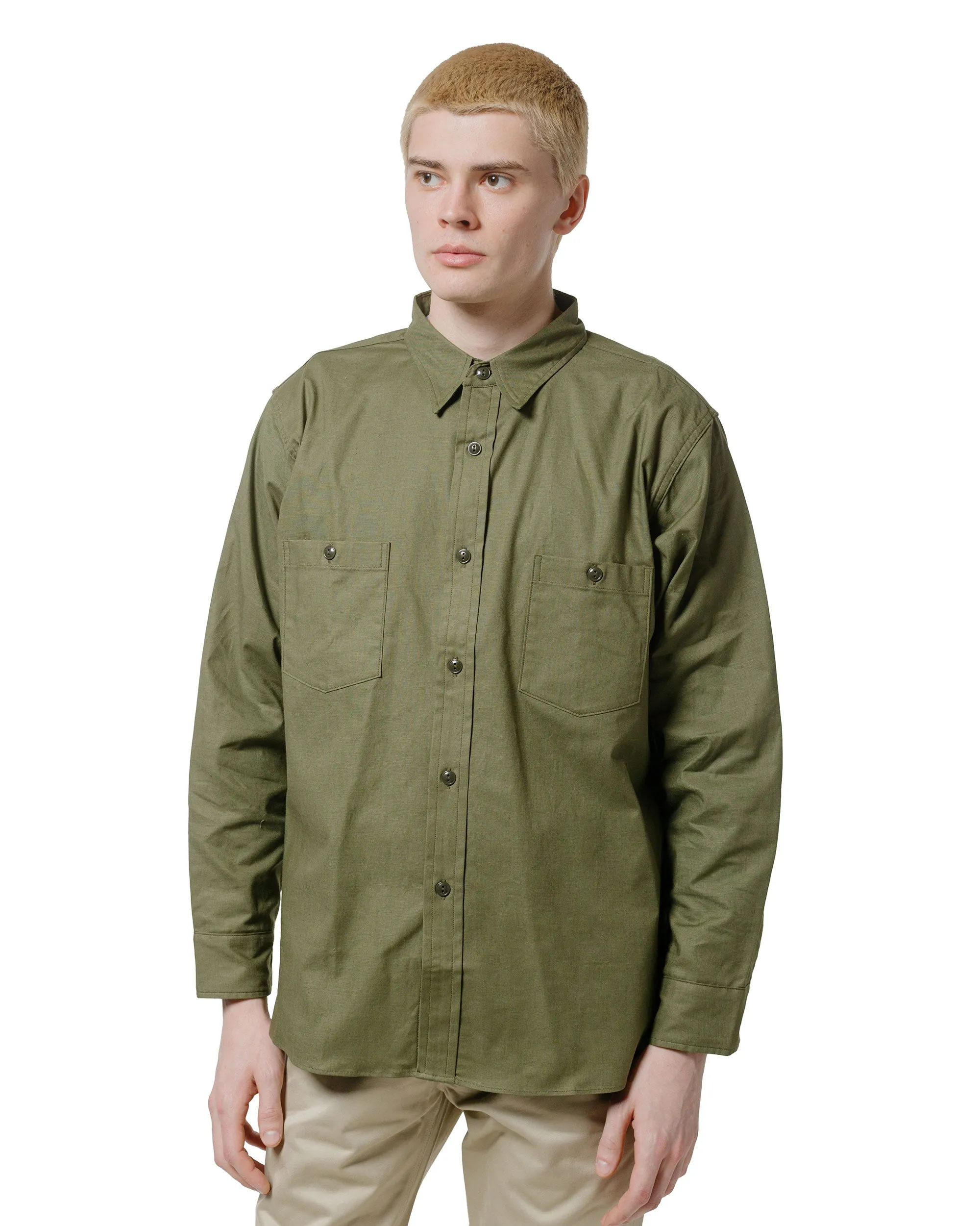 Cooling Core Technology The Real McCoy's MS24101 N-3 Shirt L/S (Modify) Olive
