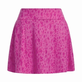 adidas - Women's Printed Golf Skirt (HY4096) Comfort Stretch Fit