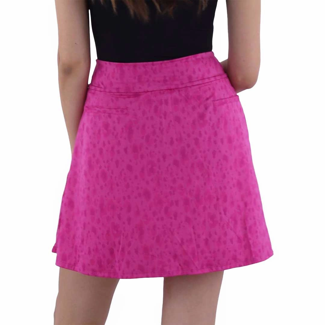 Odor Resistant Coating Lightweight Construction adidas - Women's Printed Golf Skirt (HY4096)