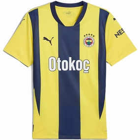 Simple Aesthetic Puma Fenerbache Home Jersey 24/25 (Speed Yellow/Blue Violet)