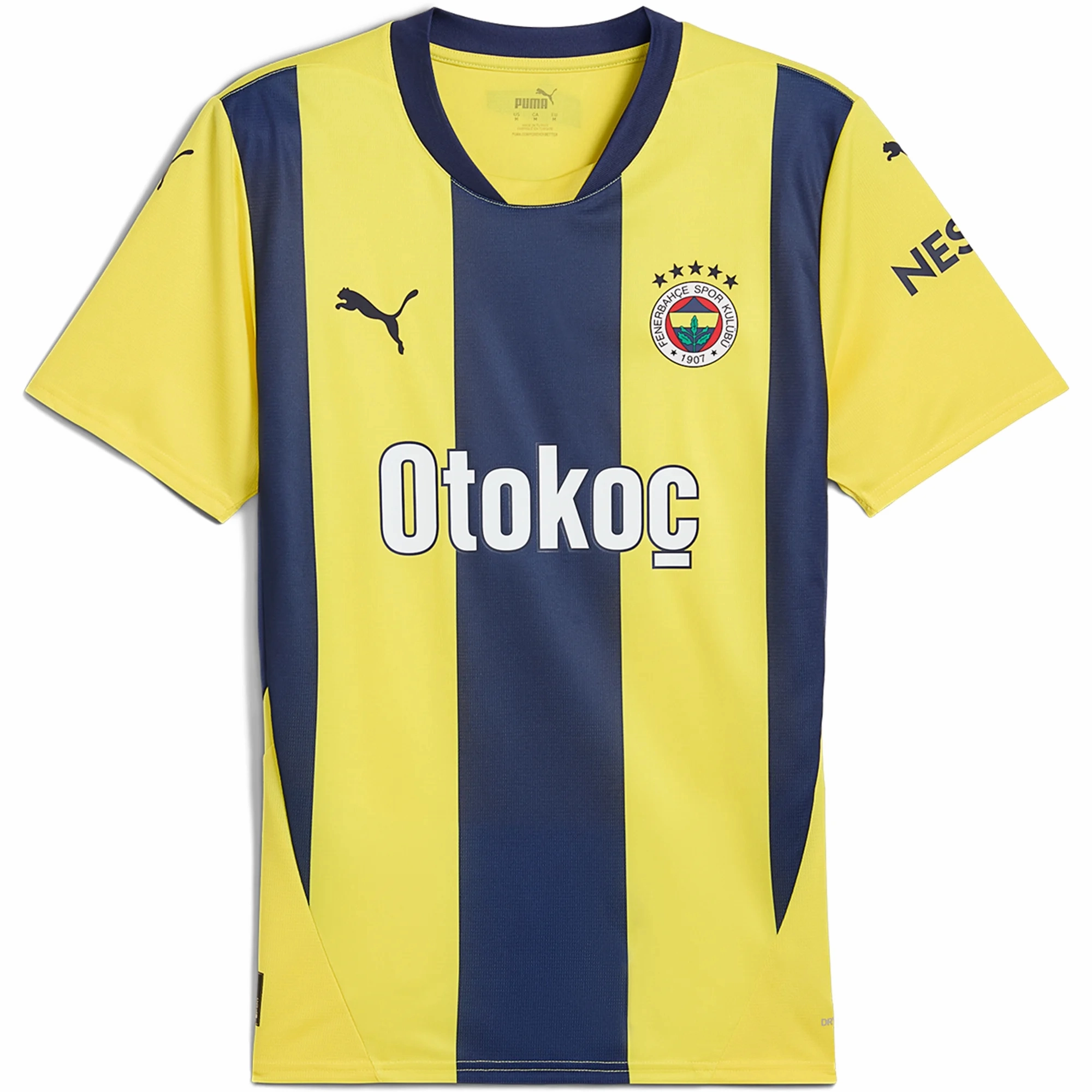 Simple Aesthetic Puma Fenerbache Home Jersey 24/25 (Speed Yellow/Blue Violet)