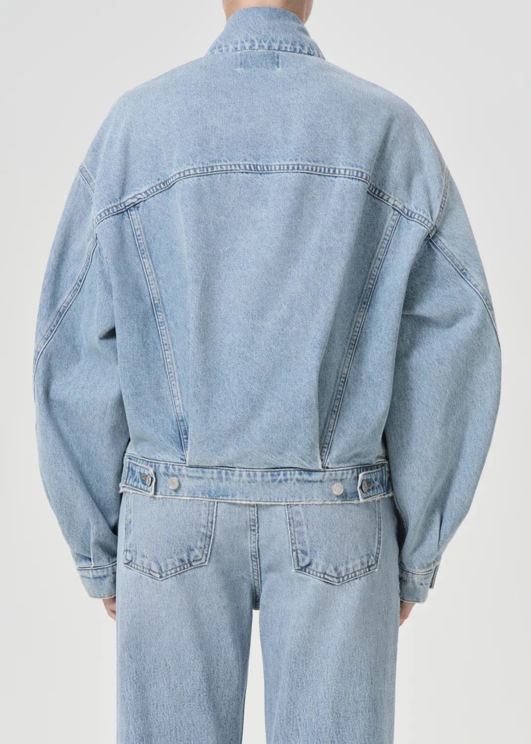 VentilatedKnit AGOLDE "Dalton Balloon Jacket" W - Soul