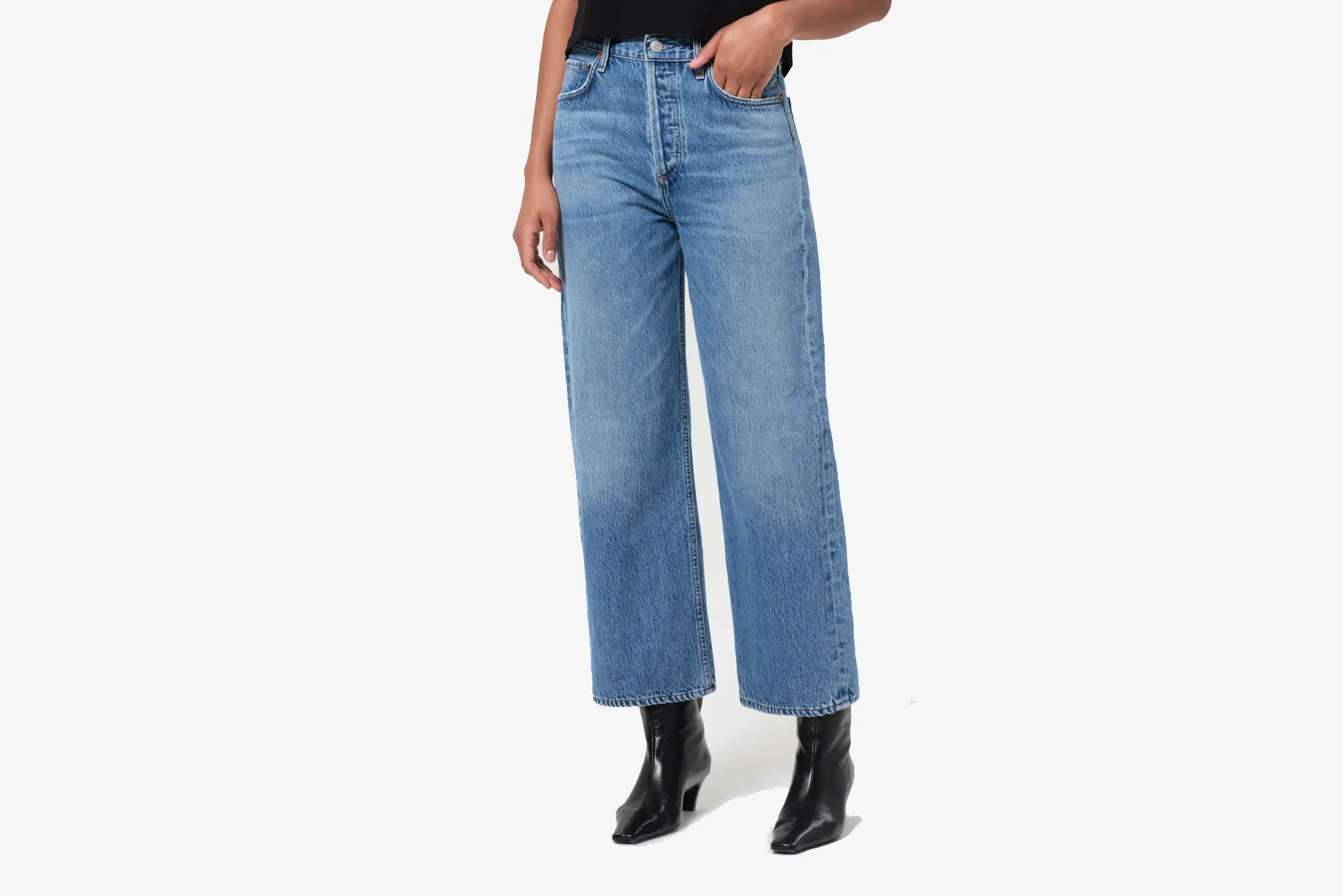 Practical Style AGOLDE "Ren High Rise Wide Leg" W - Shrine