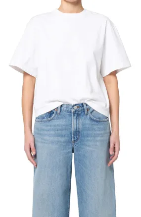 QuickDry Construction AGOLDE "Sulma Tee" W - White