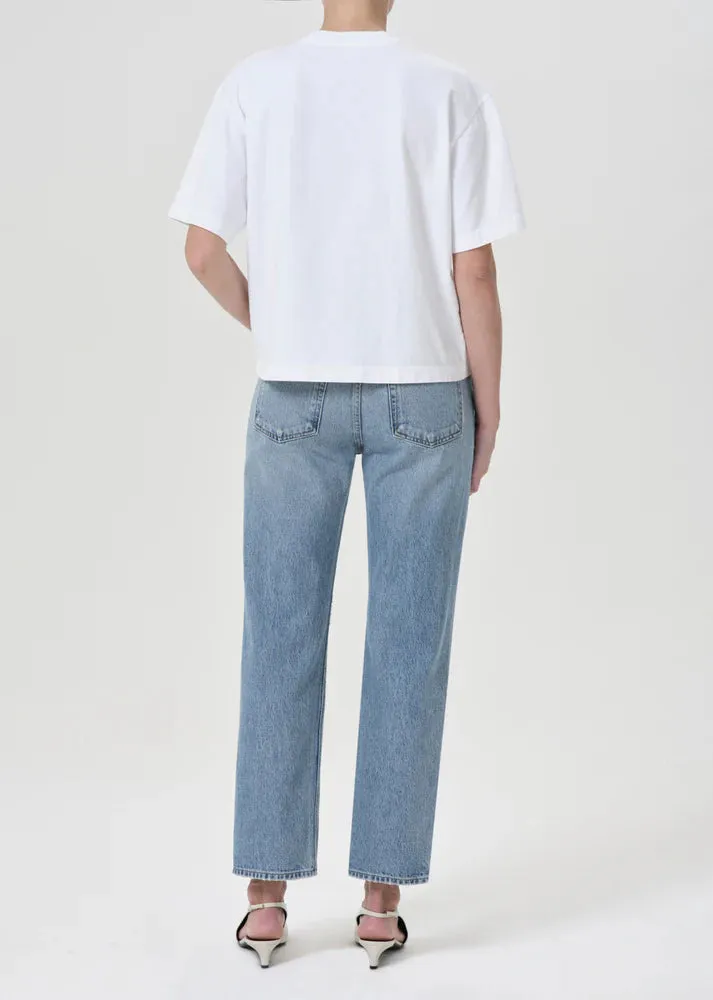 Modern Design Run Glow AGOLDE "Valen Mid Rise Straight Fit Jean" W - Harmonic