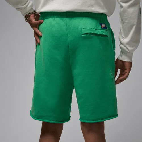 Air Jordan "Rare Air French Terry Shorts" M - Stadium Green Ocean Glow