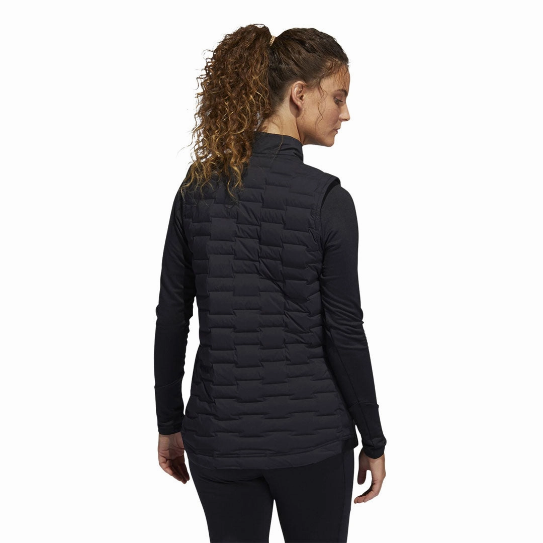 adidas - Women's Frostguard Full Zip Sleeveless Vest (H48515) Four Way Stretch Material