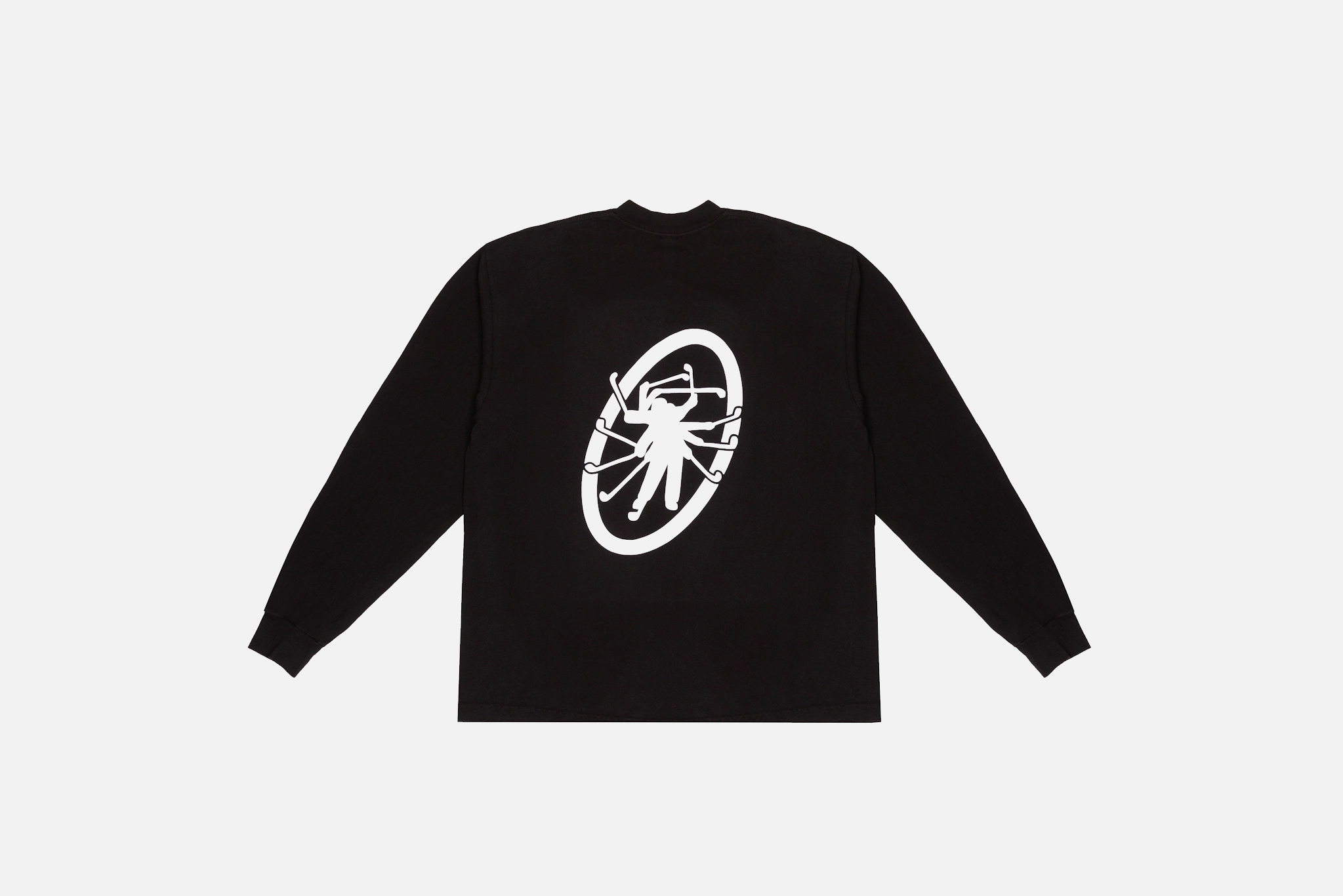 Forden Golf "Golf Swing Long Sleeve Tee" M - Black Microfiber Blend