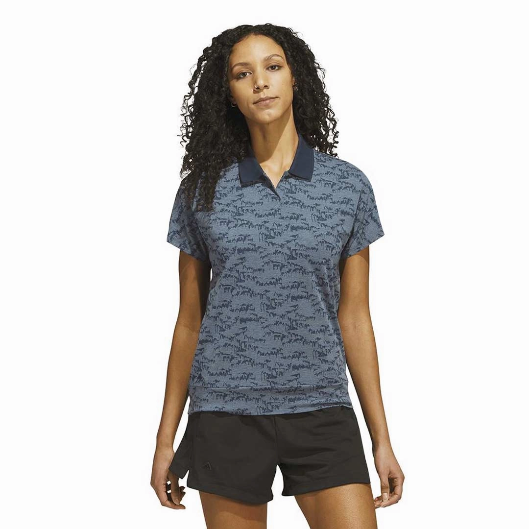 Non Chafing Stitch System adidas - Women's Go-To Printed Polo (IB5157)