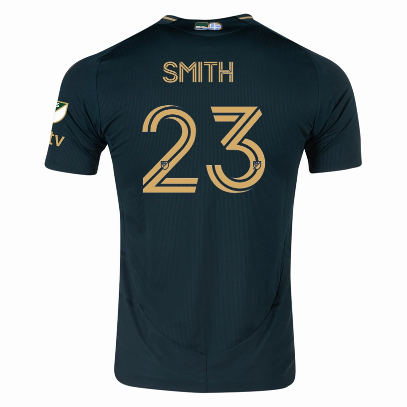 adidas Ian Smith Portland Timbers Authentic Home Jersey w/ MLS & Apple Patch 25/26 (Green/Gold) Sustainable Dye Process