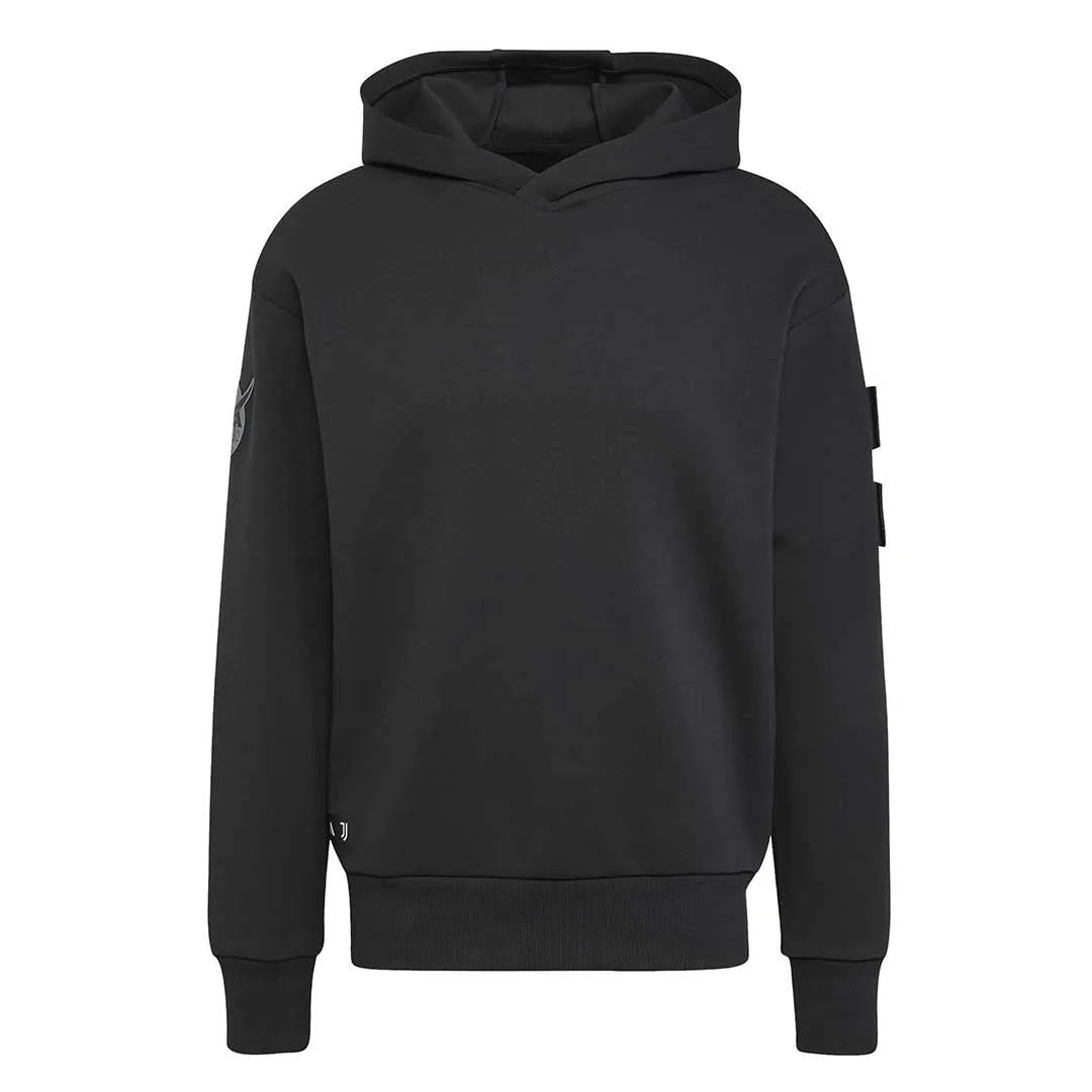 adidas - Men's Juventus x NASA Inspired Seasonal Doubleknit Hoodie (JE3129) Moisture Management System