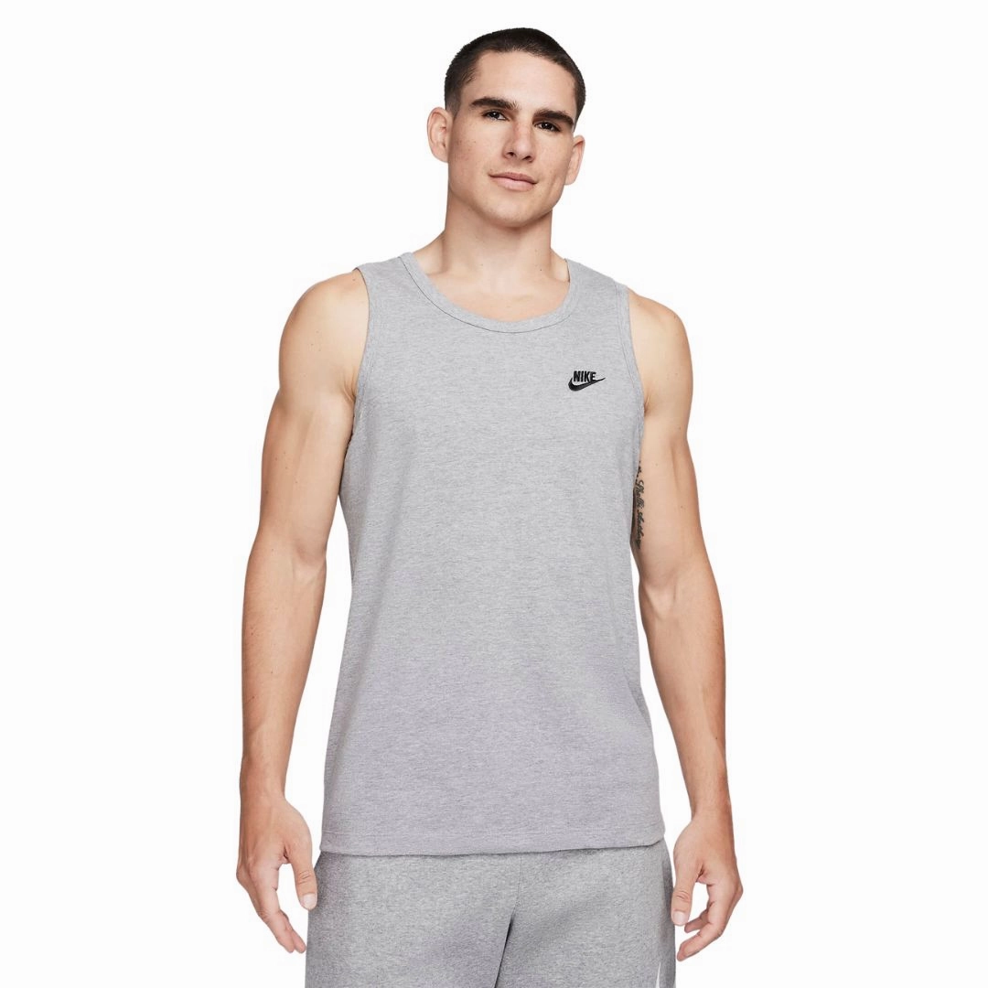 Vintage Wash Effect Classic Layer Wear Club Tank Top