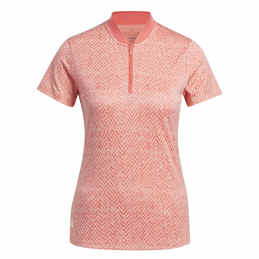 Mesh Design Quick Touch adidas - Women's Ultimate365 Jacquard Polo (IP4241)