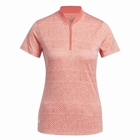 adidas - Women's Ultimate365 Jacquard Polo (IP4241) Comfort Fit Collar