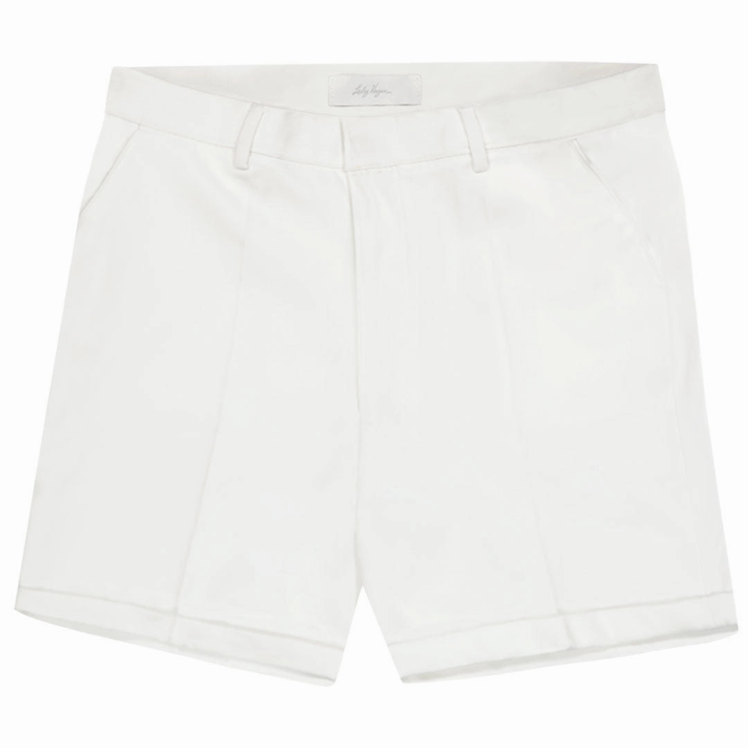 Lady Hagen - Women's Plain Solid Shorts (WGH14403 100) Lightweight Thermal Regulation