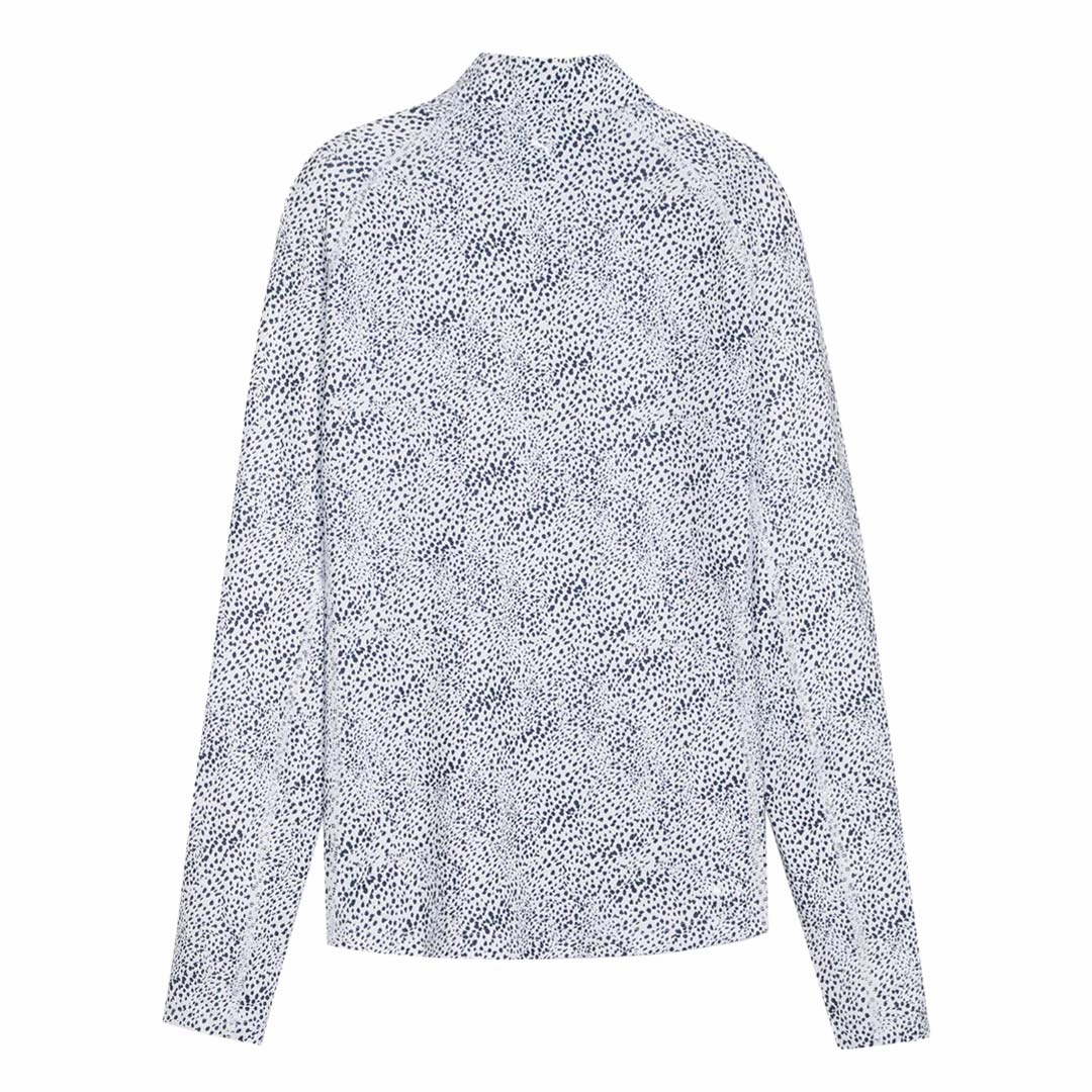 Anti Pilling Process Puma - Women's You-V Microdot 1/4 Zip Sweater (623934 02)