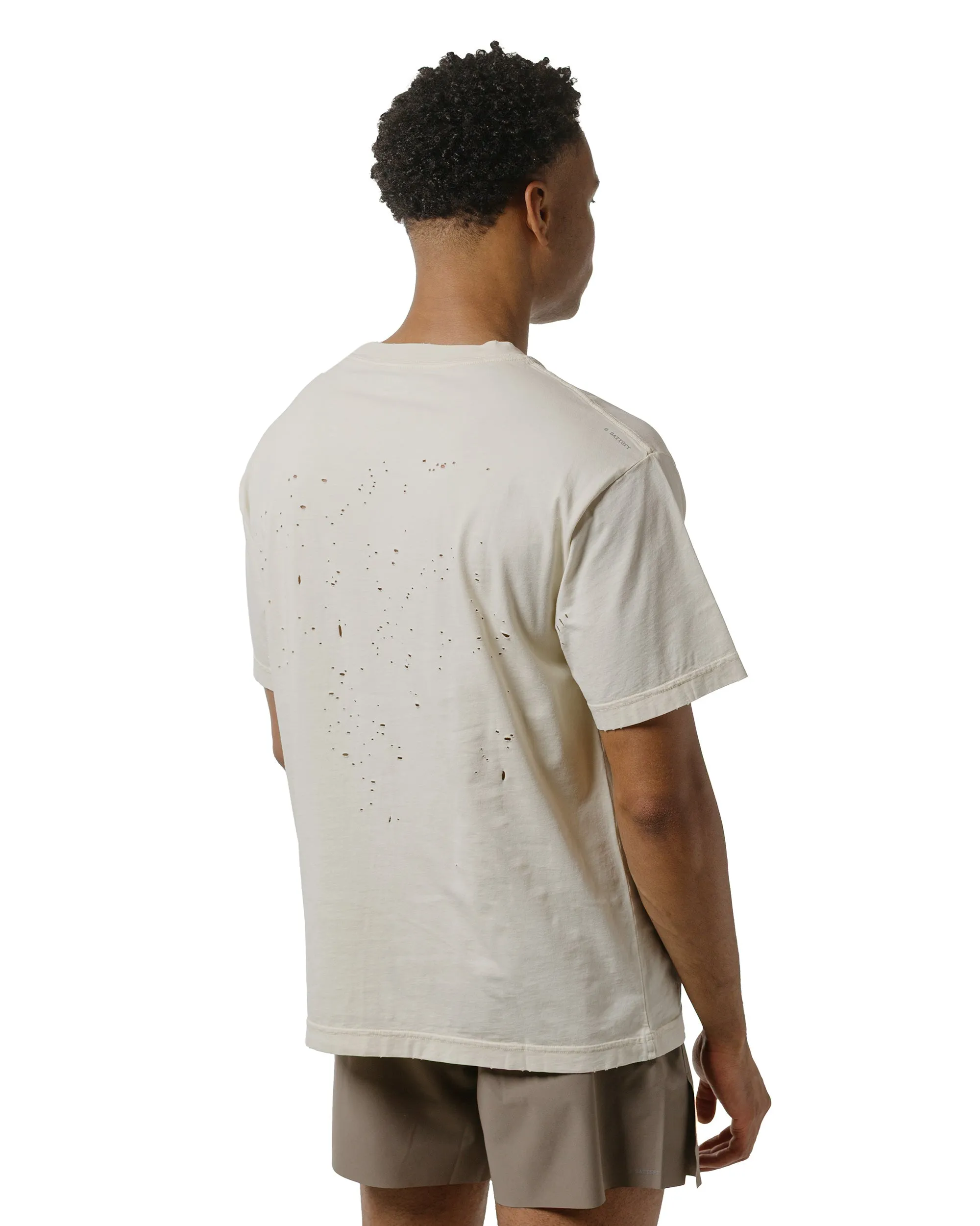 Spandex Enhanced Elasticity SATISFY MothTech T-Shirt Aged Ecru Offroad