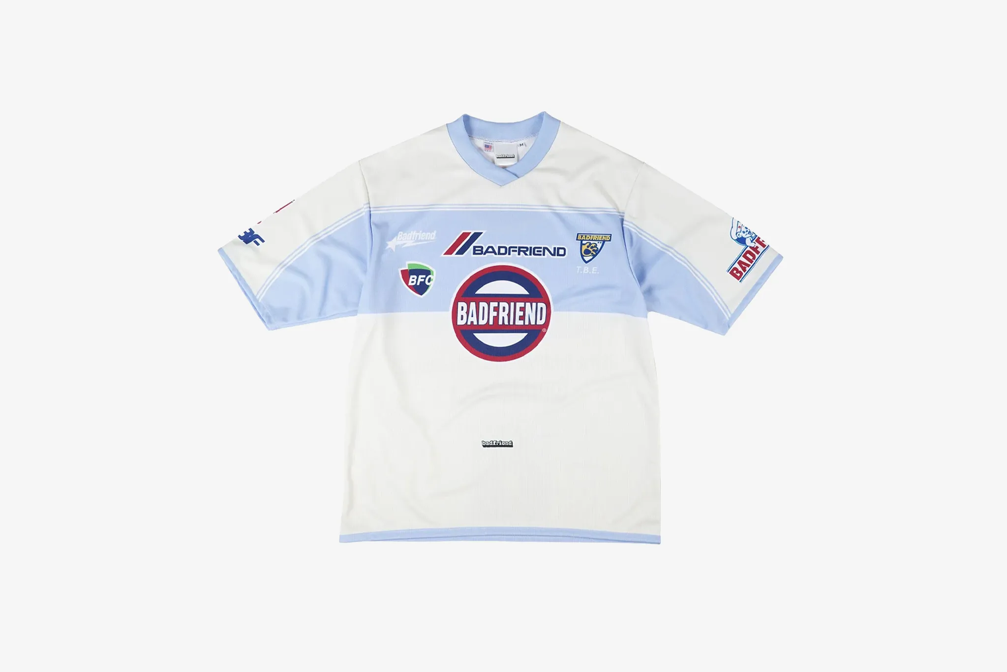 MultiPocket Design Badfriend "Soccer Jersey" M - Bone / Blue