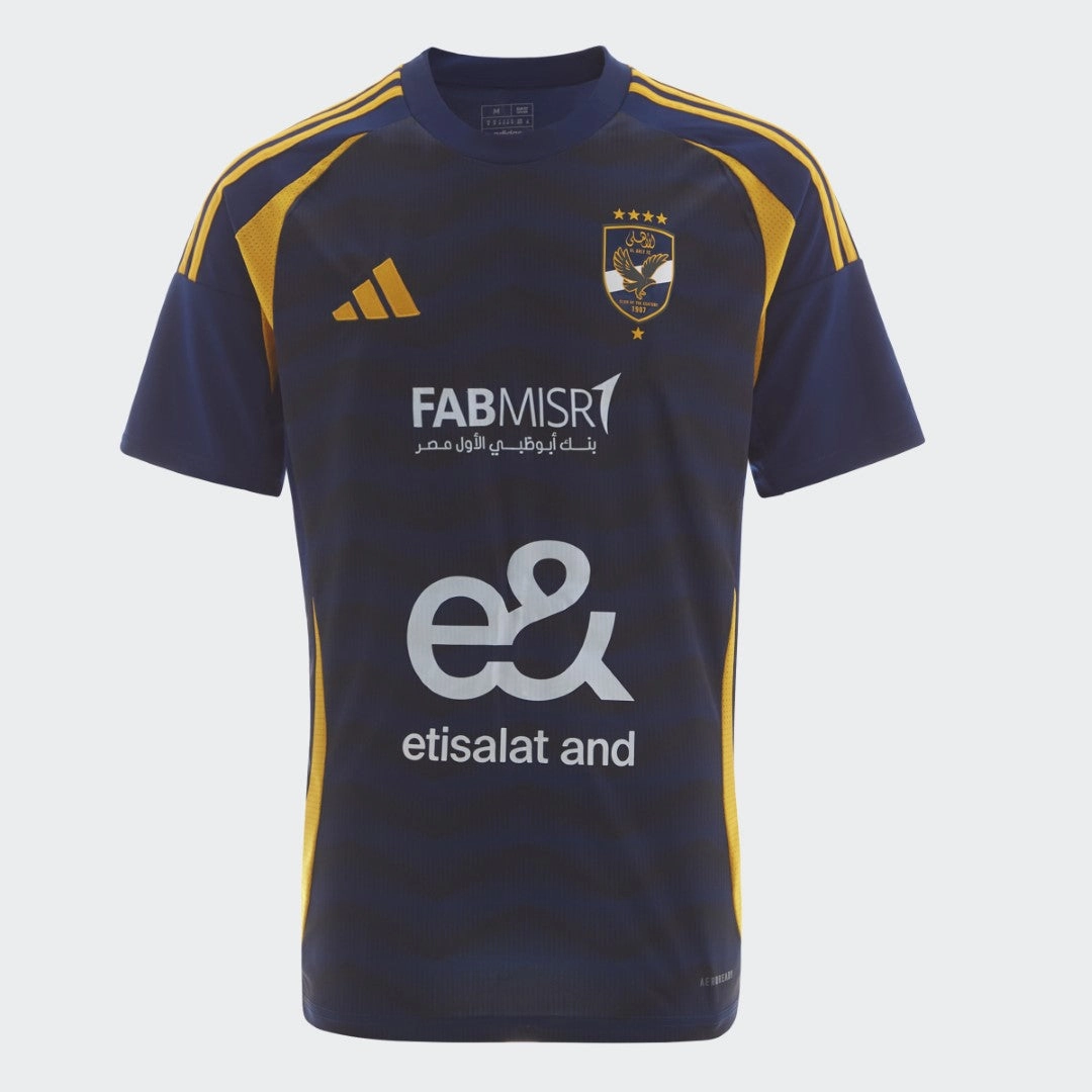 Layered Hem Design Al Ahly 2024 Away Jersey Men
