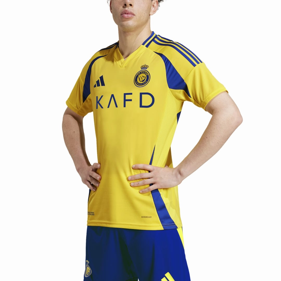 Al Nassr FC 24/25 Home Jersey Urban Look Fuzz Free Surface