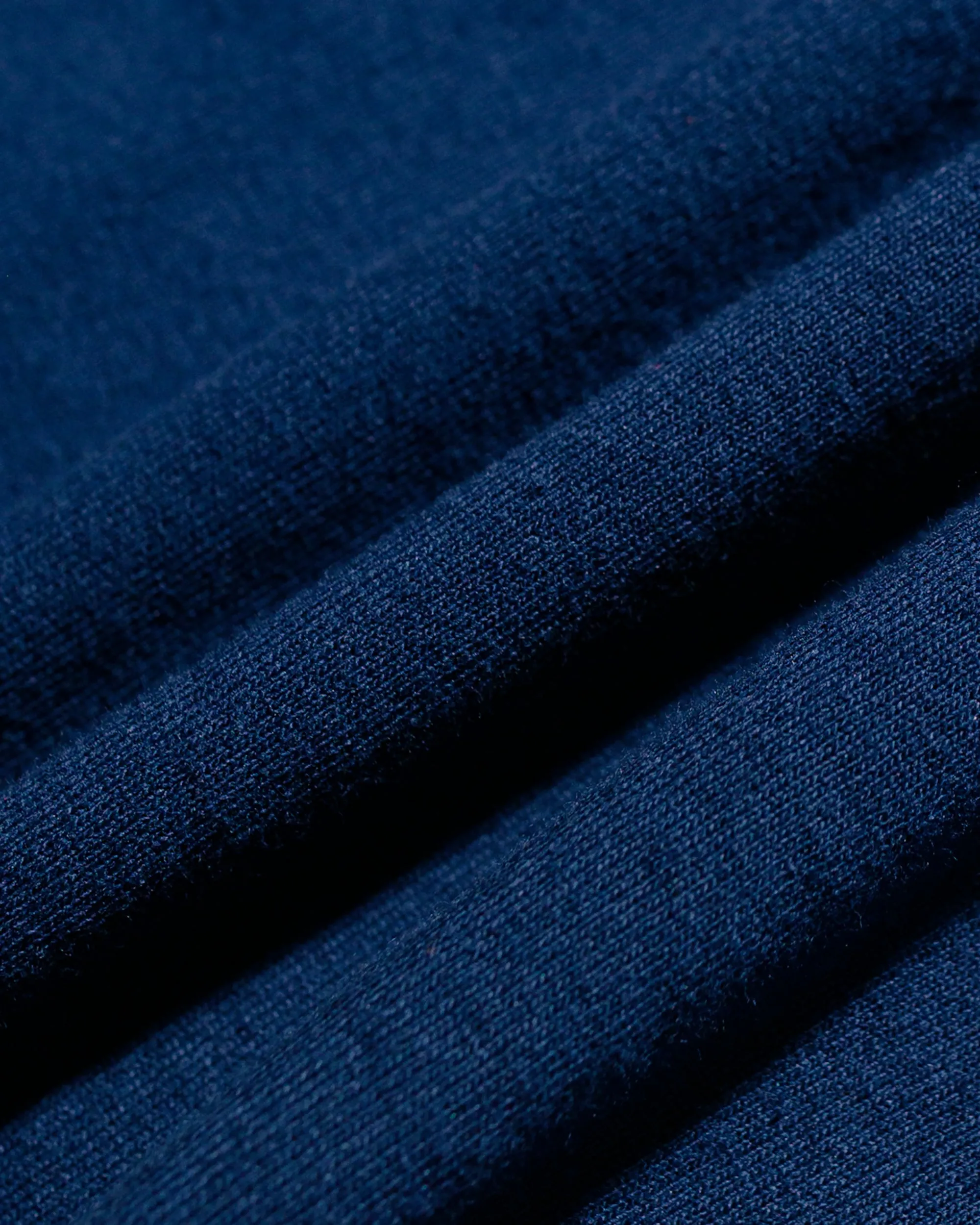 Adult Wear Wicking Interlock Knit The Real McCoy's MC23020 Gusset Tee Navy