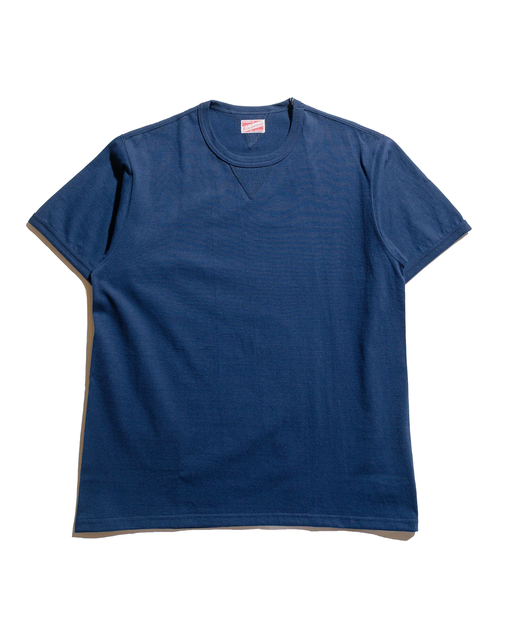 Easygoing Wear Timeless Wear The Real McCoy's MC23020 Gusset Tee Navy