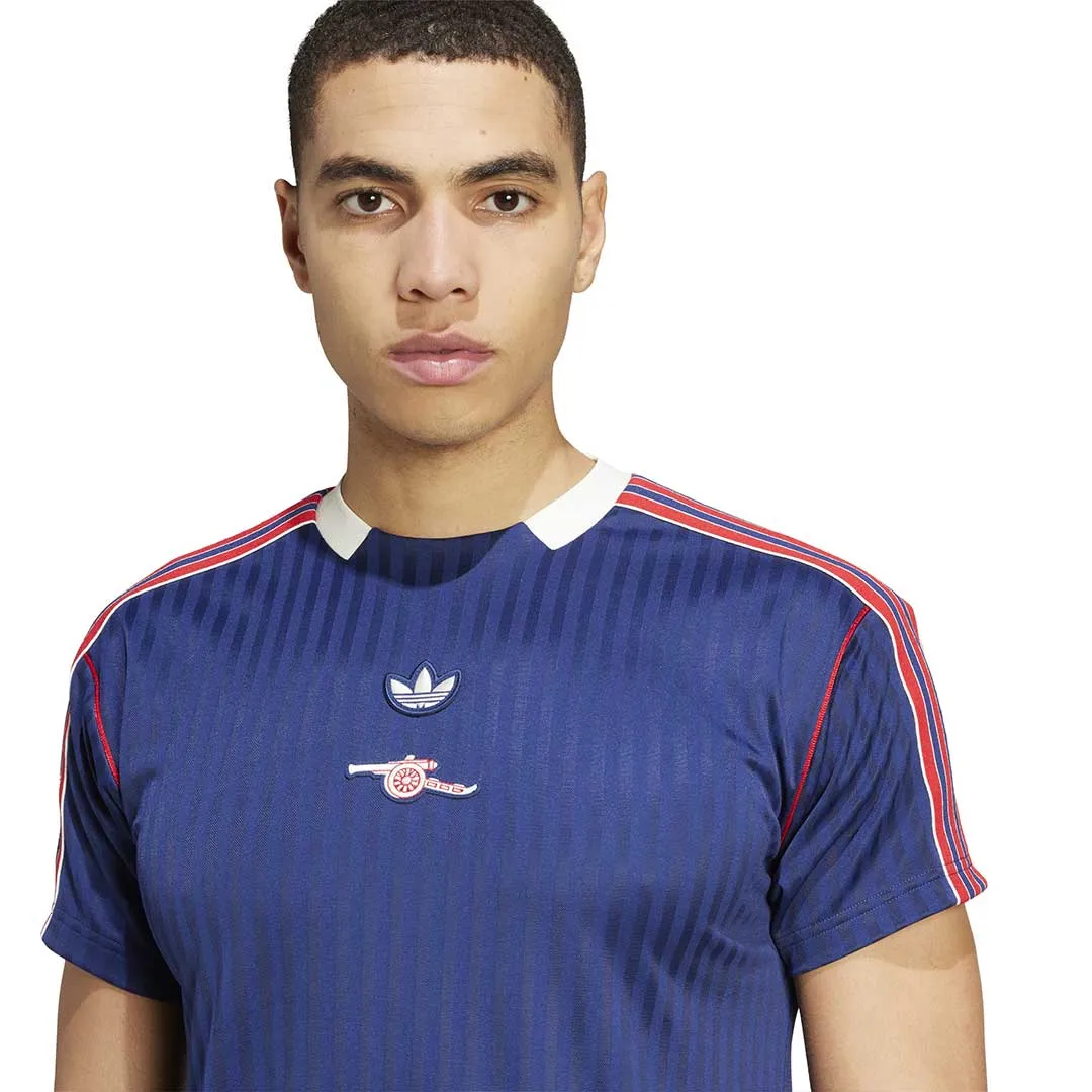 adidas - Unisex Arsenal Terrace Icons Jersey (JF0546) Hydrophobic Edge Taping Warm Day Wear