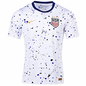 Fresh Comfort Maximum Performance Nike Mens United States 4 Star Home Jersey 23/24 (White/Loyal Blue)