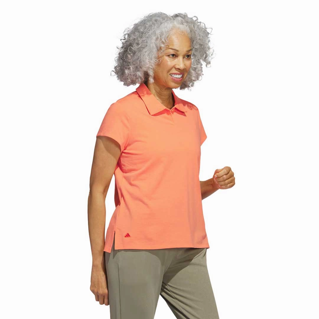 Slim Finish adidas - Women's Go-To Heathered Polo (IB6050)