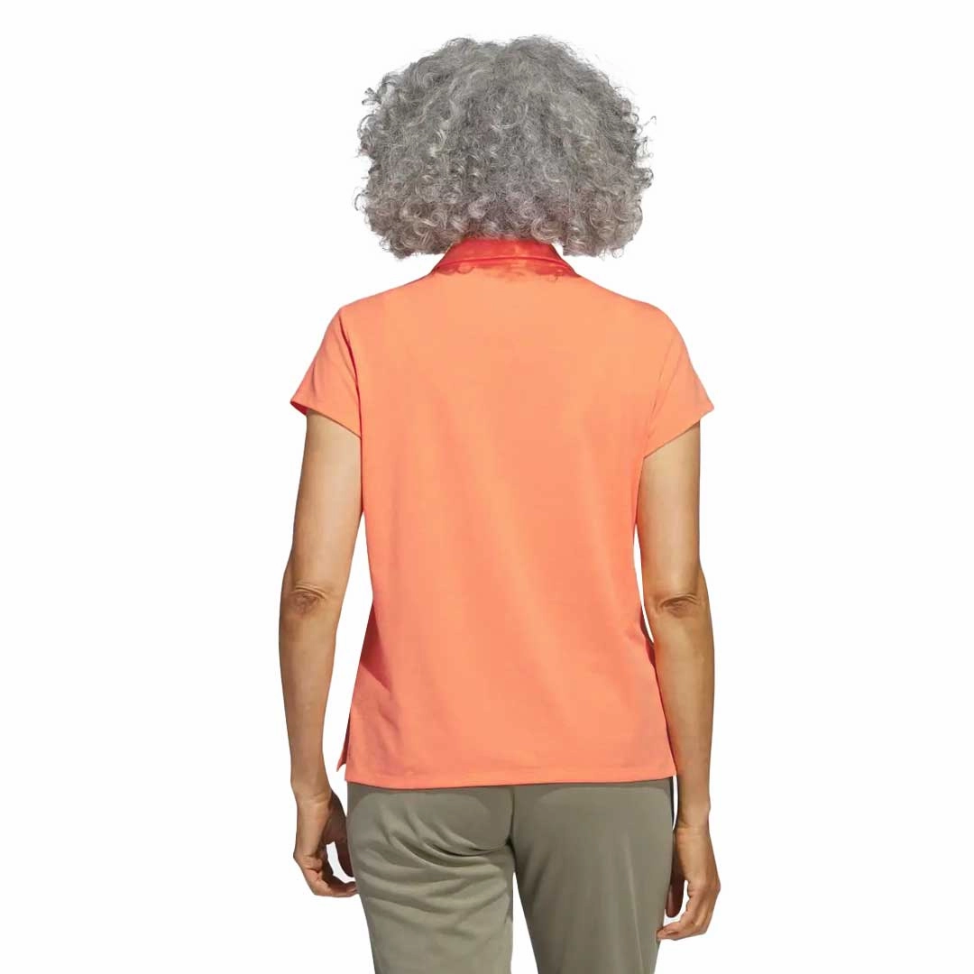 Ultra light Durable Blend Fabric adidas - Women's Go-To Heathered Polo (IB6050)