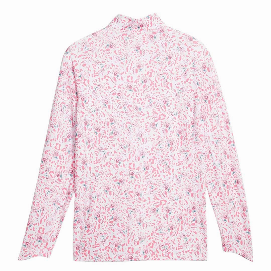 Puma - Women's You-V Mariposa Quarter-Zip Golf Sweater (622792 01) Breathable Layer No Limits
