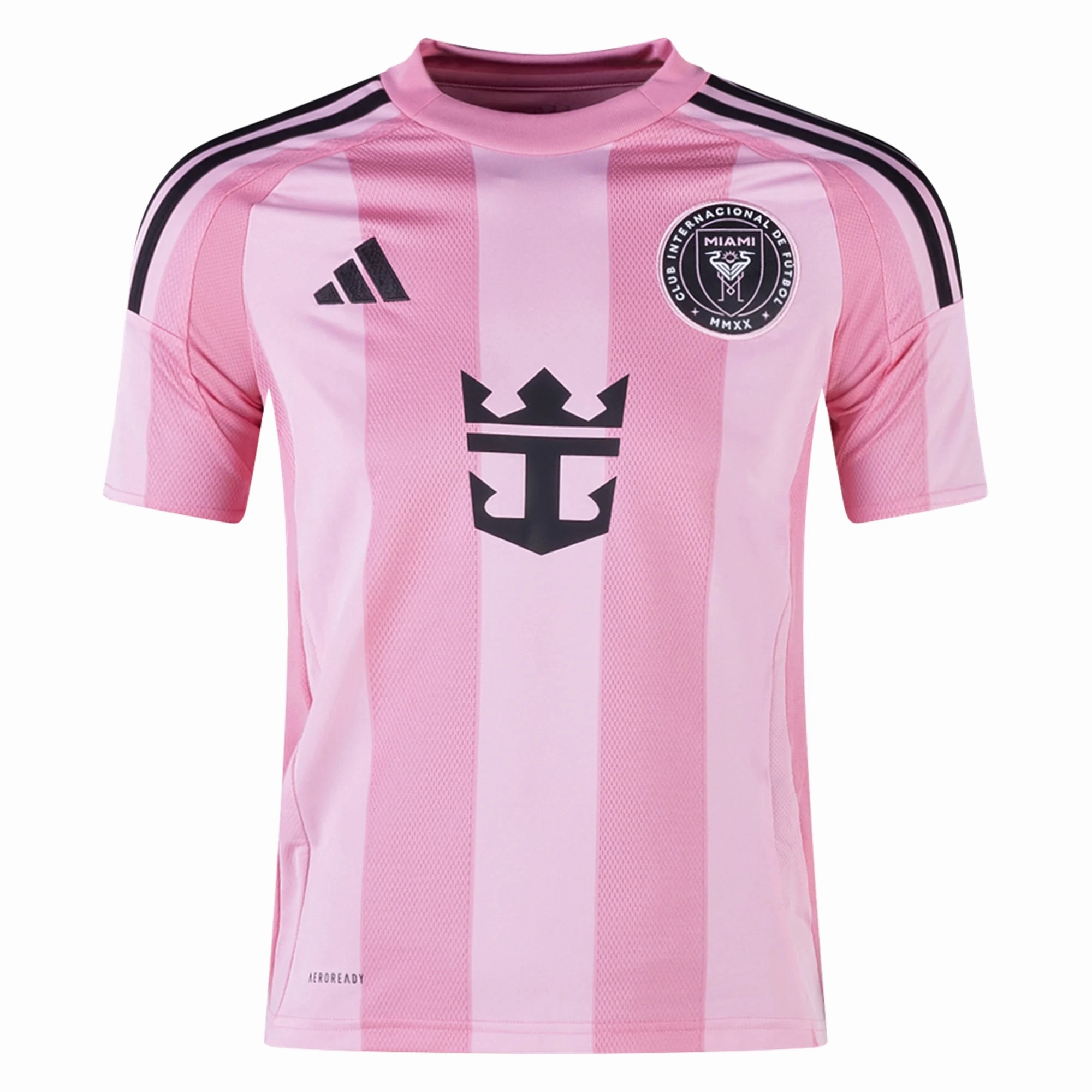 adidas Youth Inter Miami Home Jersey 25/26 (Pink) Training Fit
