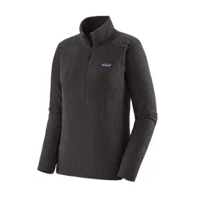 Womens Patagonia R1 Air Zip Neck - Black Metro Mode Trend Glow