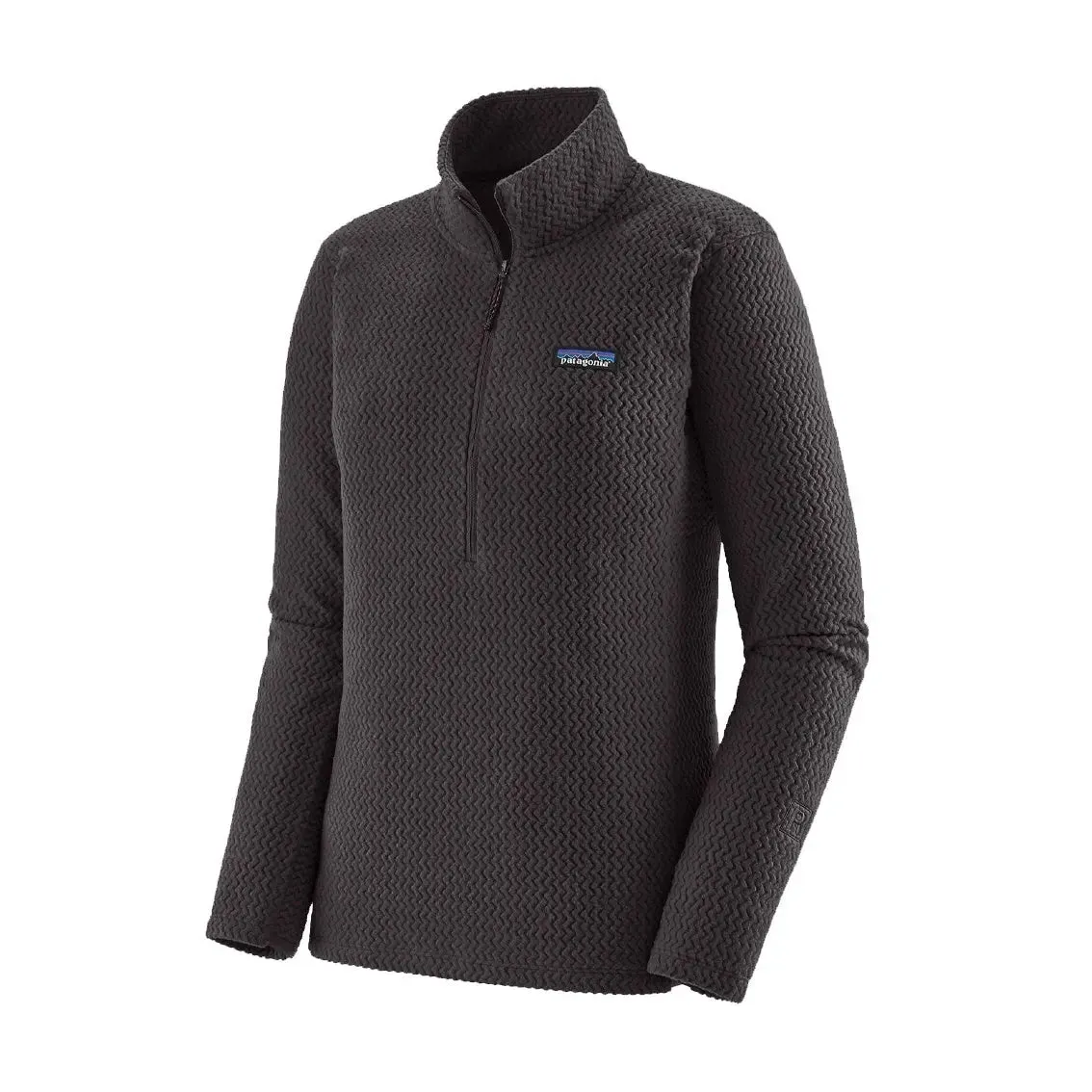 Womens Patagonia R1 Air Zip Neck - Black Insulated Outerwear