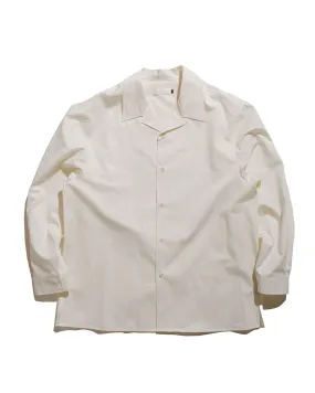Flexible Mobility Amomento Open Collar Shirts Ivory