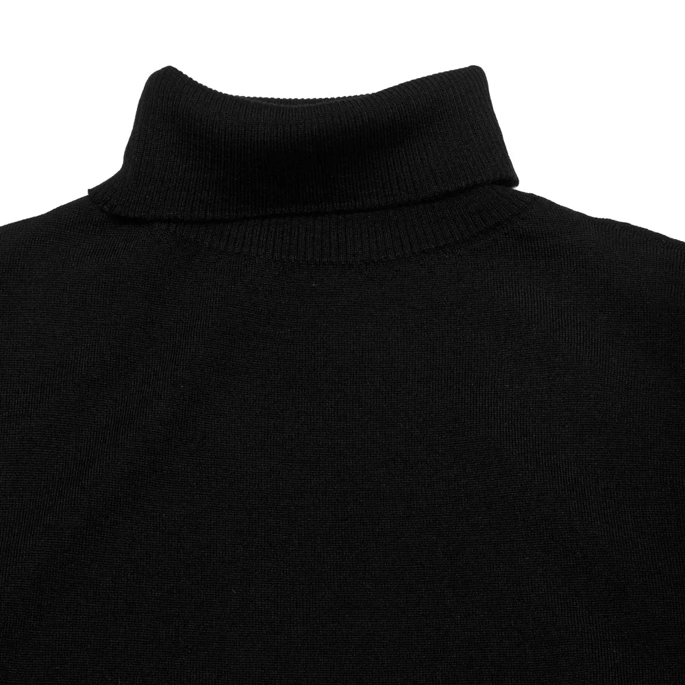 Sporty Design Comfy Wearable Andersen-Andersen Light Turtleneck Black