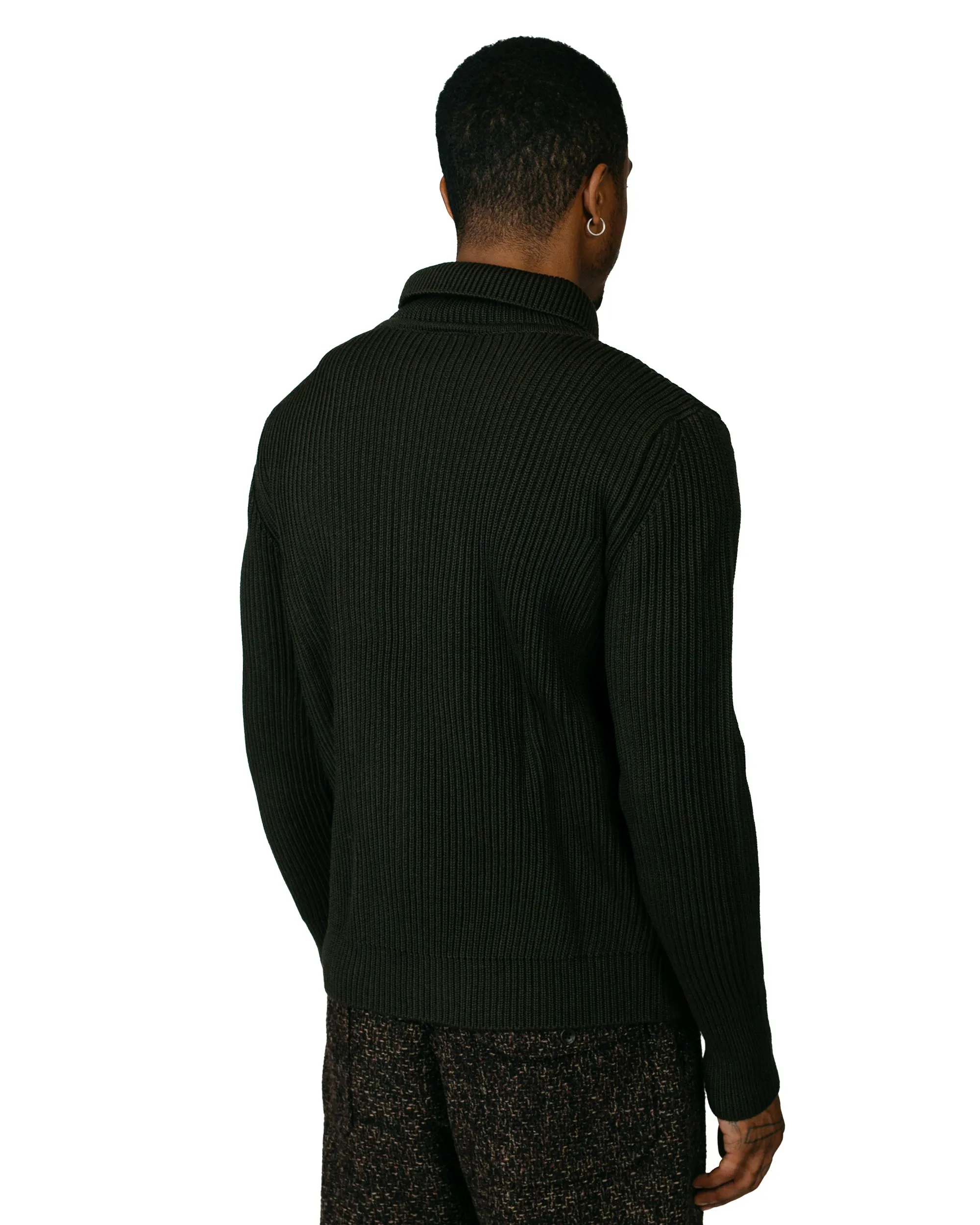 Winter Essential Andersen-Andersen Navy Full-Zip Pockets Hunting Green