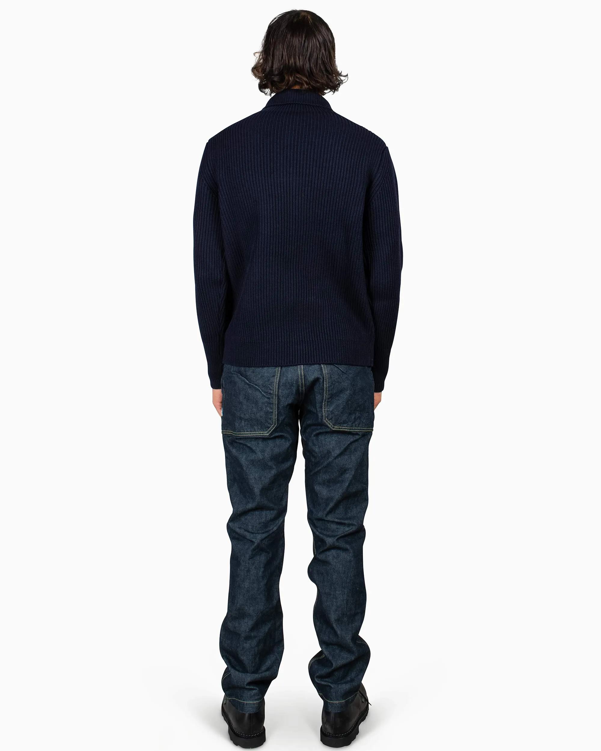 product display Winter Layers Andersen-Andersen Navy Turtleneck Navy Blue