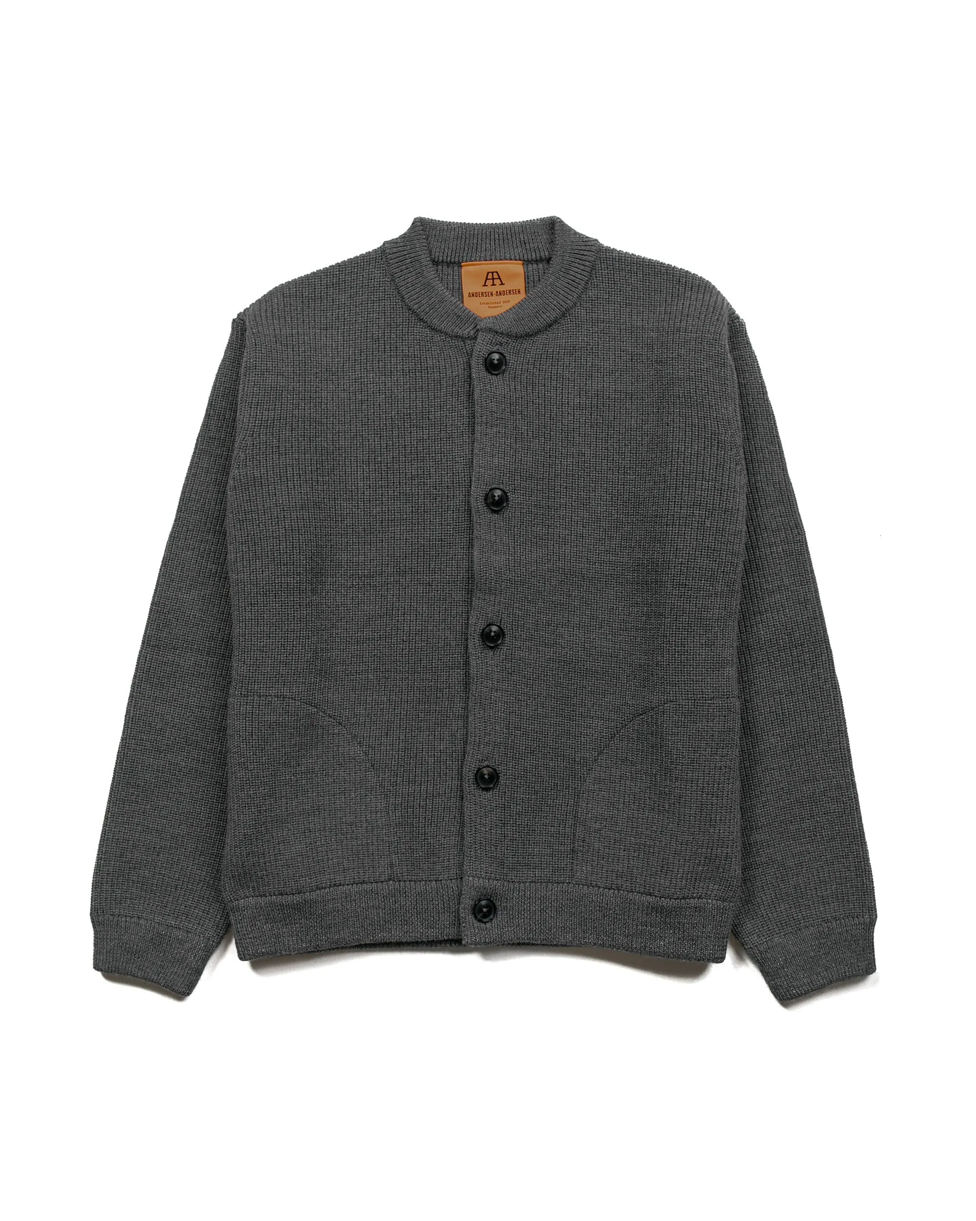 Andersen-Andersen Skipper Jacket Grey Relaxed Clothing