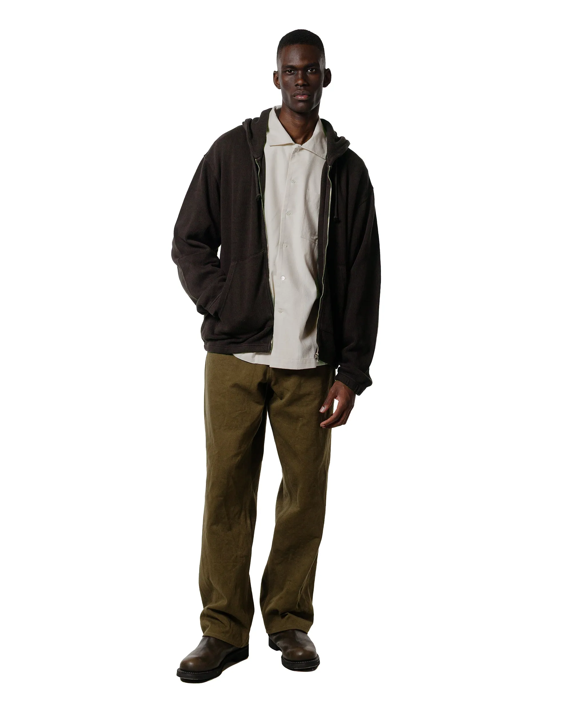 Premium Style Another Aspect Another Zip Hoodie 1.0 Dark Brown