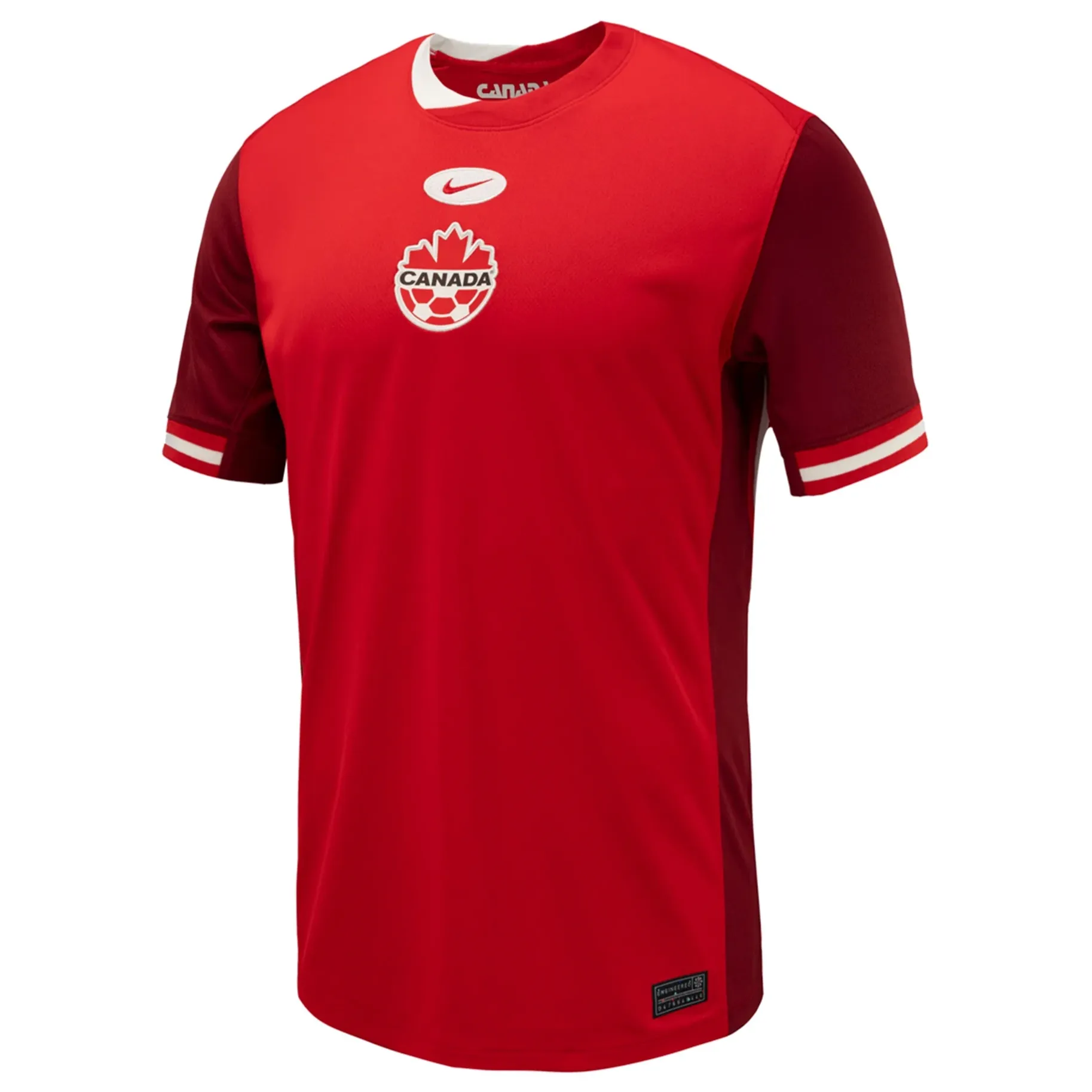 Chic Comfort Brushed Interior Nike Canada Home Jersey 24/25 (Red/White)
