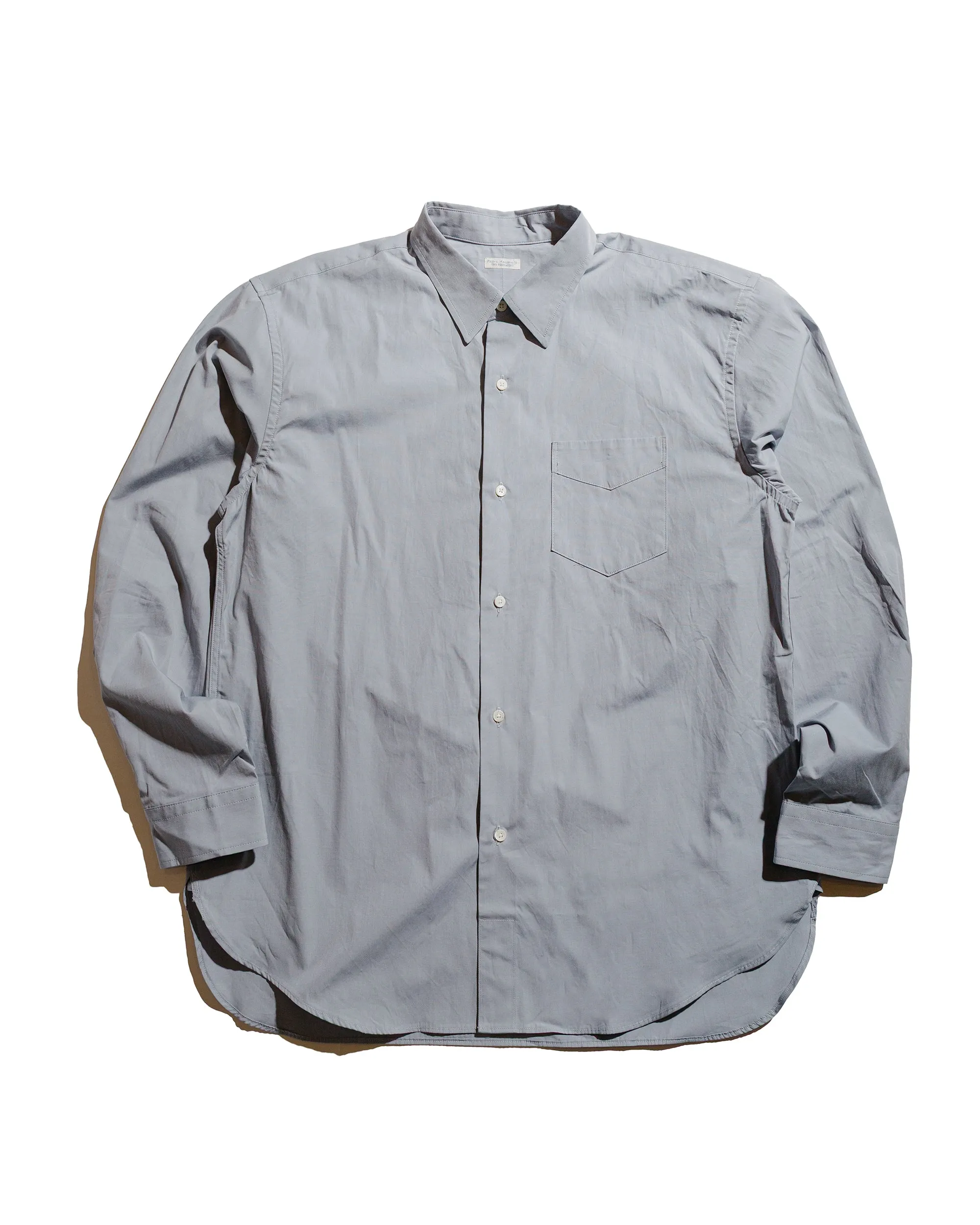 Phigvel Regular Collar Dress Shirt Old Sax Work From Home Breathable mesh
